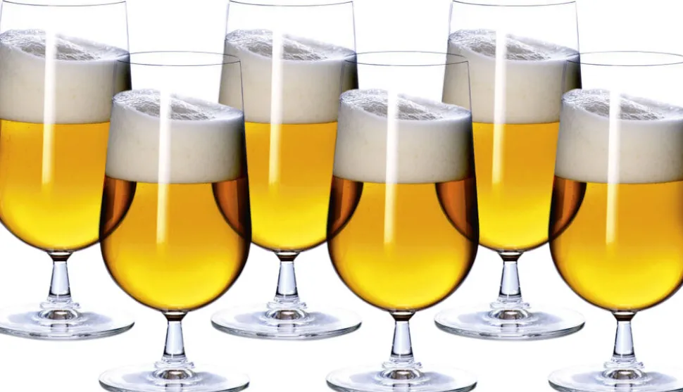 GC Ølglas, 6 stk. , 50 cl