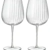 Gin & tonic-glas burgundy Optica 75 cl 4 stk.