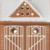 Gingerbread Lyshus Julestald H11. 5 brun