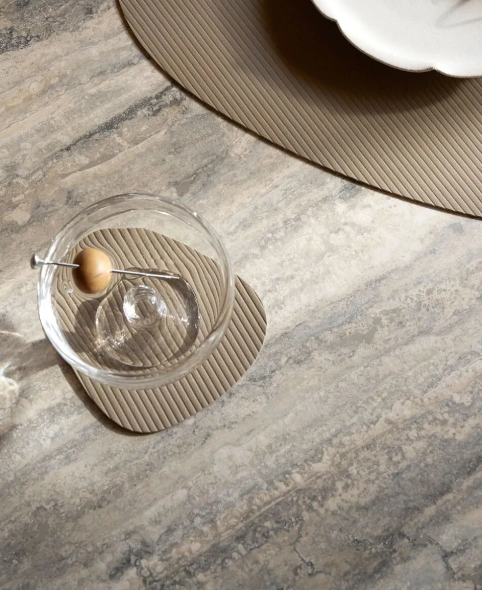 Glass Mat Curve Corduroy