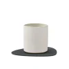 GLASS MAT CURVE (11x13cm) NUPO anthracite