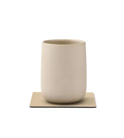 Glass Mat Square Nupo Sand