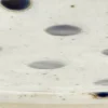 GRAINY saucer/cake plate, sand/dark blue