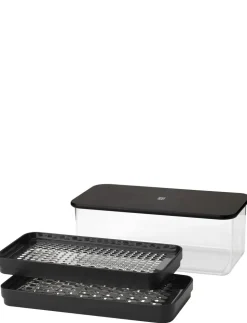 GRATE-IT rivejern med beholder black