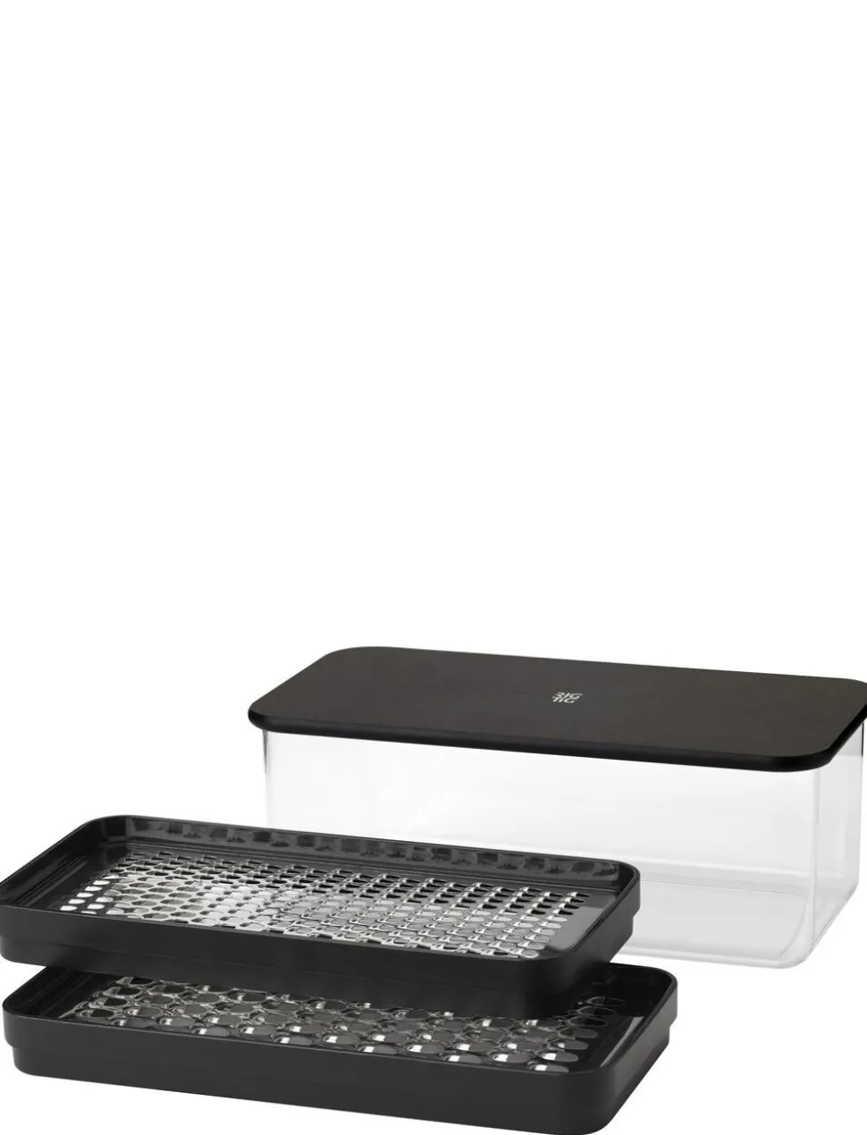 GRATE-IT rivejern med beholder black