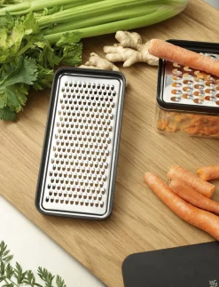 GRATE-IT rivejern med beholder black