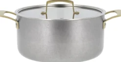 Gryde med låg Durance 5 liter 24 cm Rustfrit stål