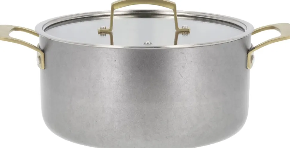 Gryde med låg Durance 5 liter 24 cm Rustfrit stål