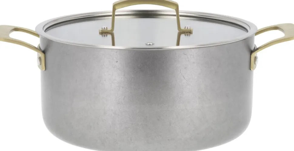 Gryde med låg Durance 5 liter 24 cm Rustfrit stål