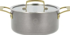 Gryde med låg Durance 2,9 liter 20 cm Rustfrit stål