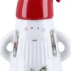 Hammershøi Christmas Nissefar Ø6 cm hvid m. deko
