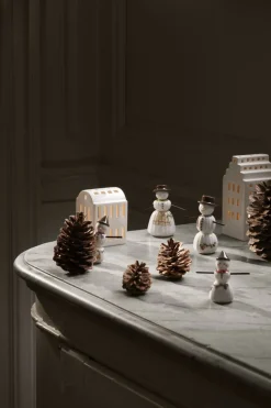 Hammershøi Christmas Snepige hængende H6. 5 hvid m. deko