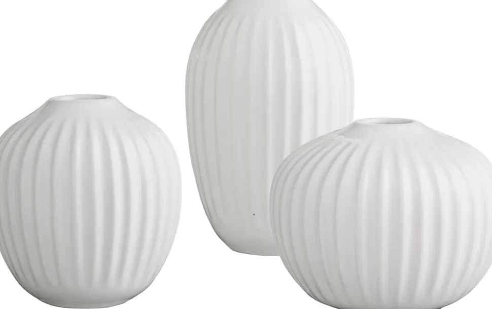 Hammershøi minivase 3-pak Hvid