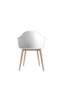 Harbour Dining Chair, Wood Base, Sh