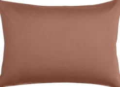 Harmoni stonewashed pudebetræk terracotta