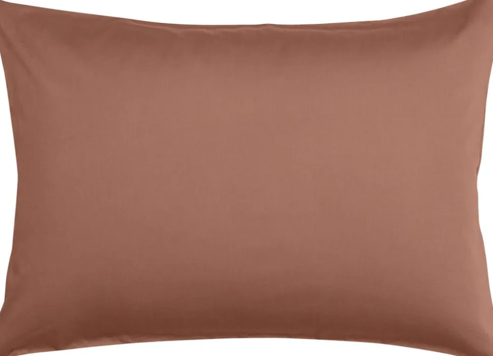 Harmoni stonewashed pudebetræk terracotta