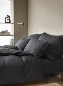 Harmoni stonewashed pudebetræk dæmpet sort