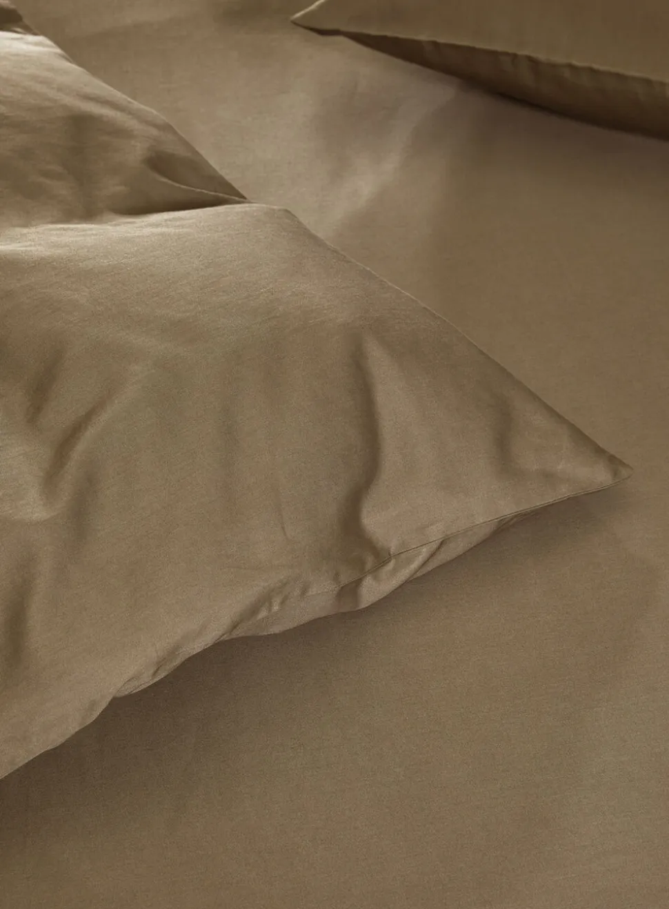 Harmoni stonewashed pudebetræk gylden beige