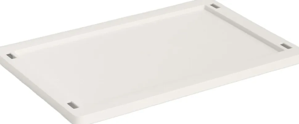 HAY Colour Crate Lid Plastic-Small-Off-white