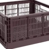 HAY Colour Crate-Large Square-Bordeaux