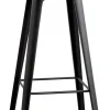 HC1 Black lacquer leather seat