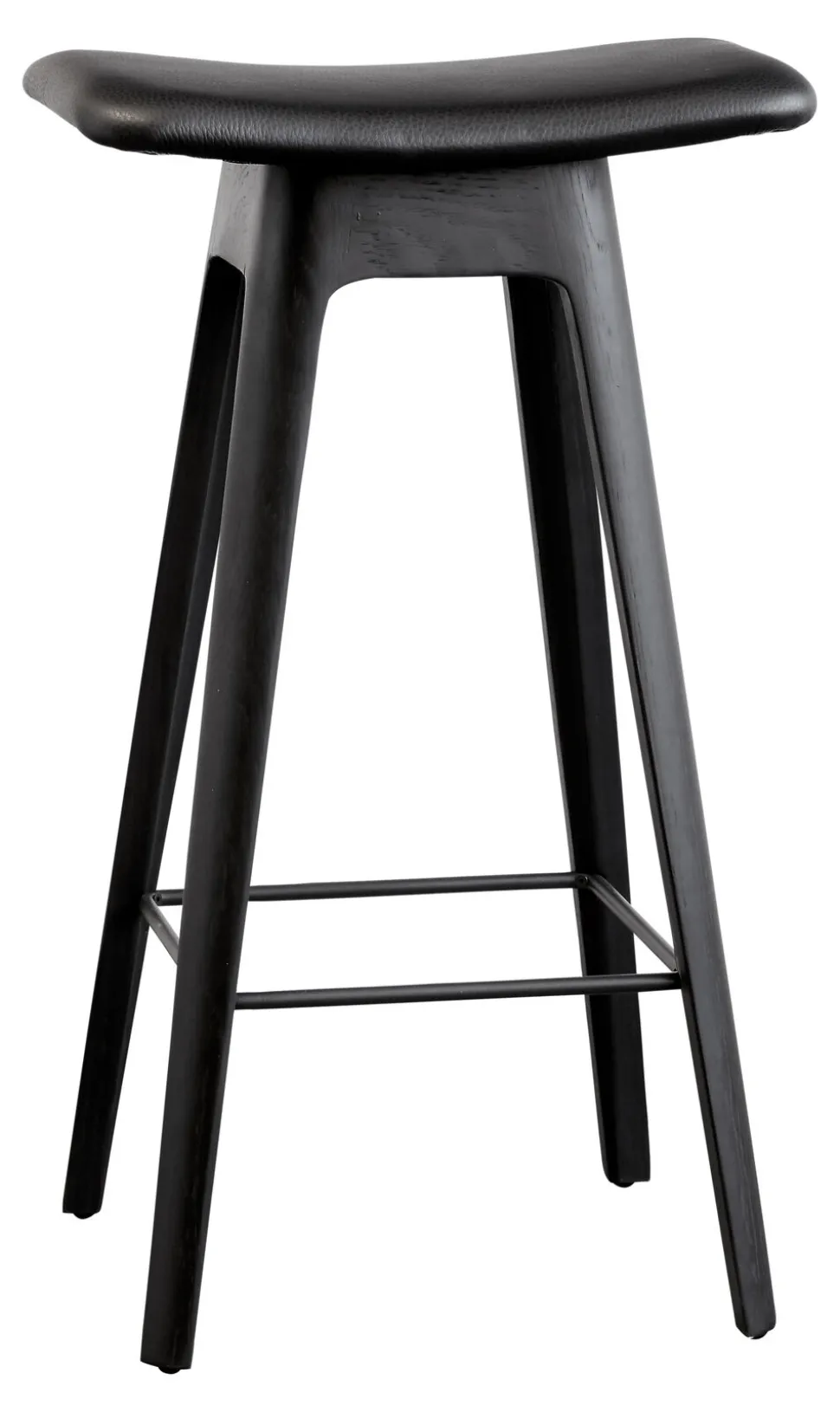HC1 Black lacquer leather seat