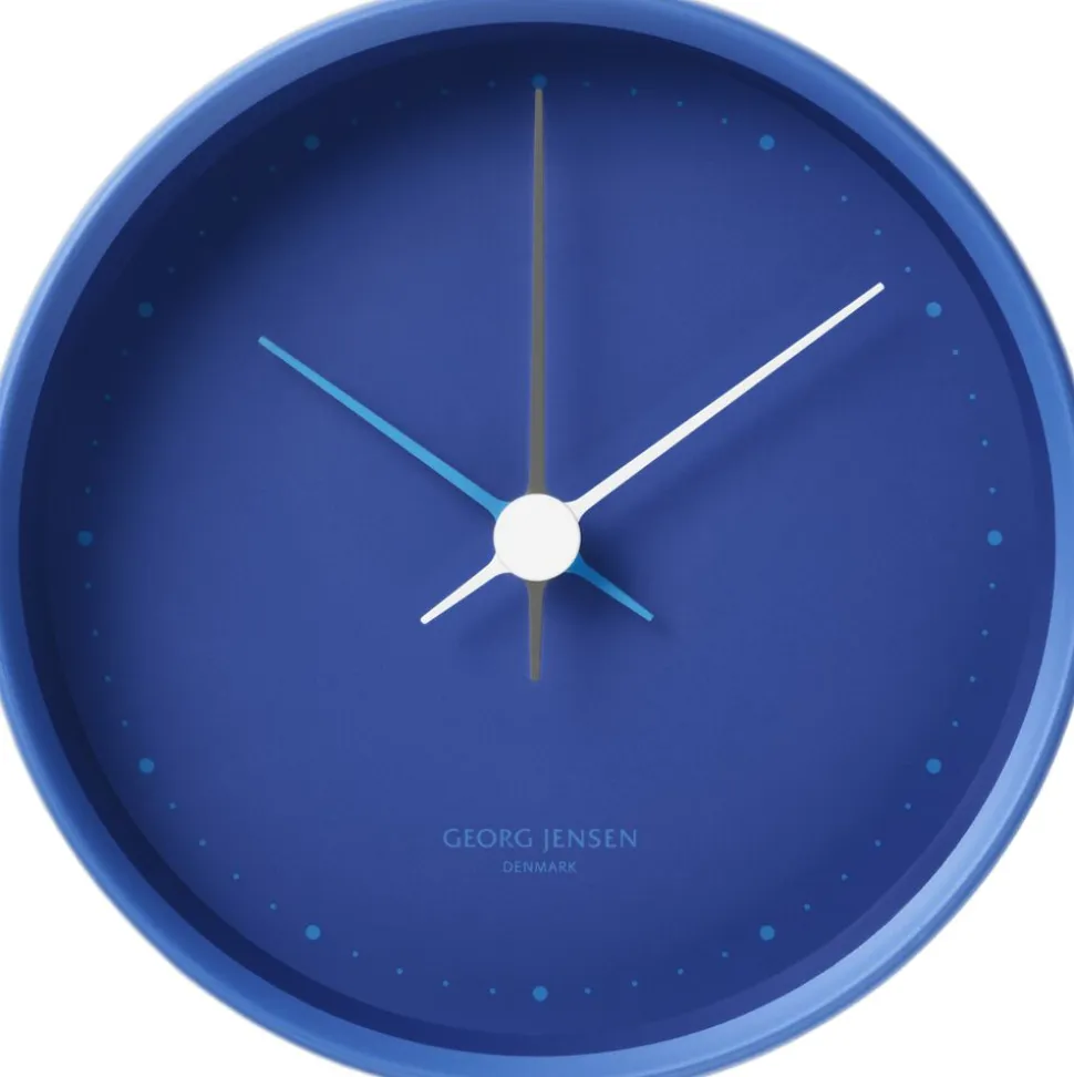 HENNING KOPPEL WALL CLOCK 10CM ICONIC BLUE
