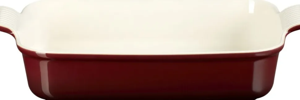 Heritage Rekt Fad 37/32cm Garnet