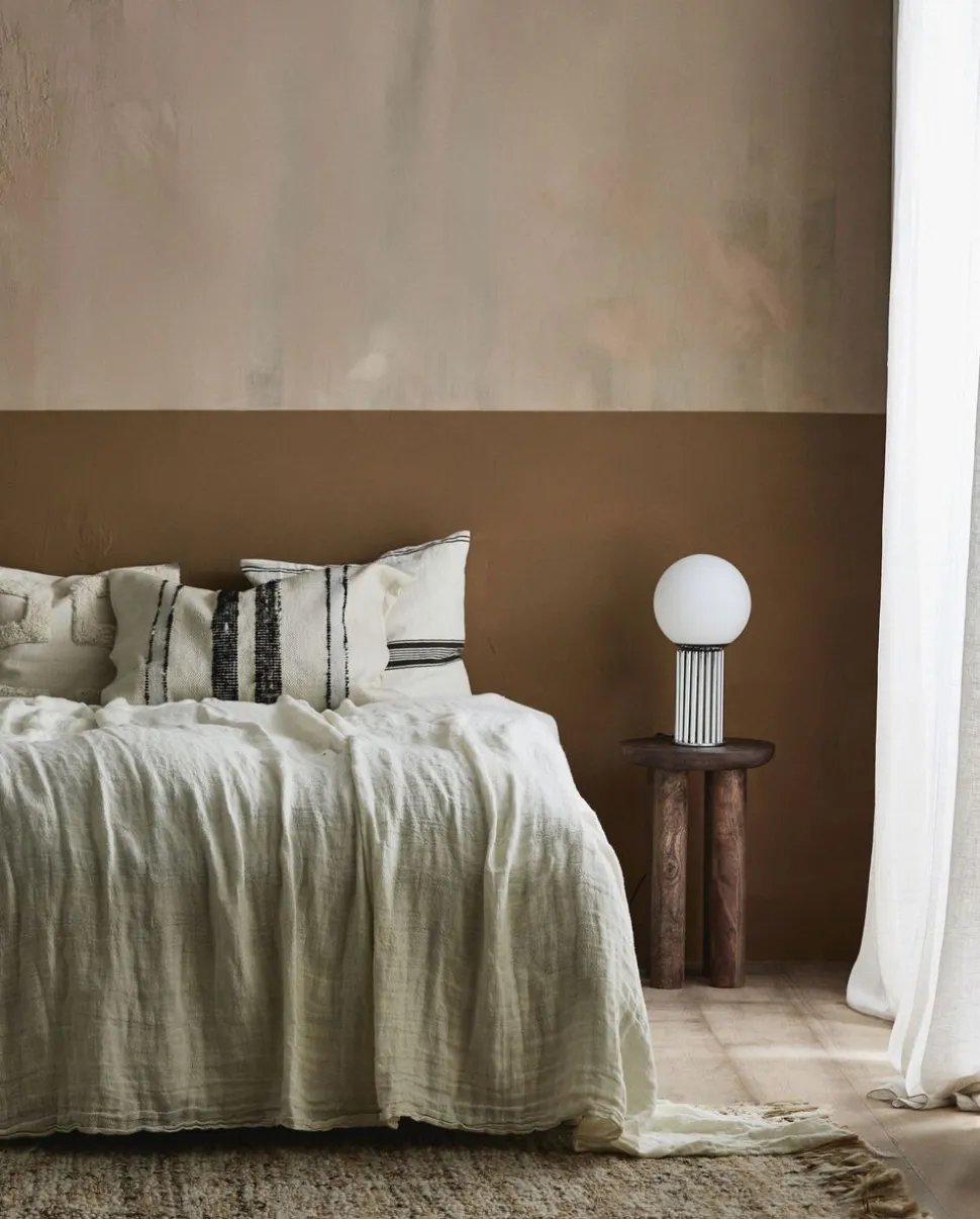 HERMOD table lamp - chrome finish