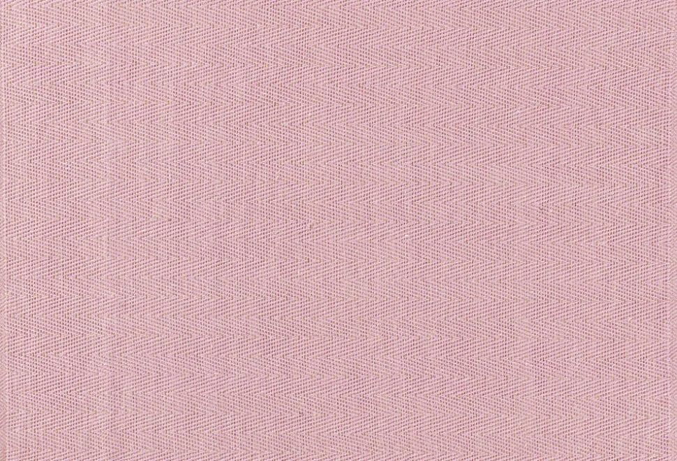 Herringbone Dækkeserviet 43x30 cm rosa 82% bomuld recycled,