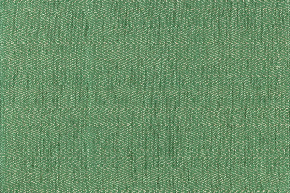 Herringbone Dækkeserviet 43x30 cm grøn 82% bomuld recycled,
