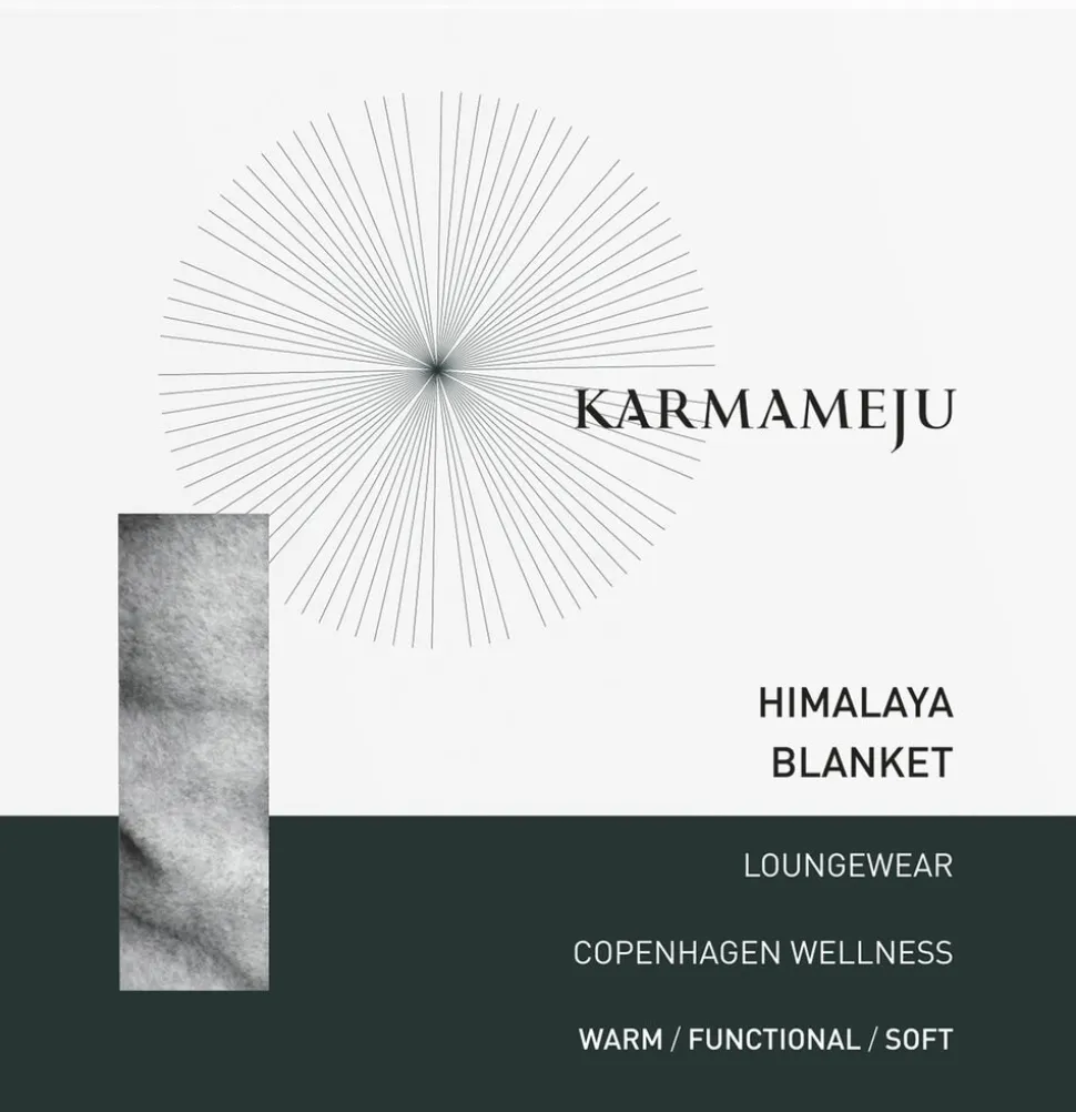 HIMALAYA FLEECETÆPPE - COLOUR / Light grey