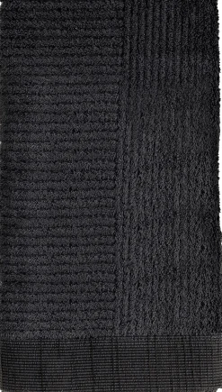 Håndklæde sort Classic 50x100