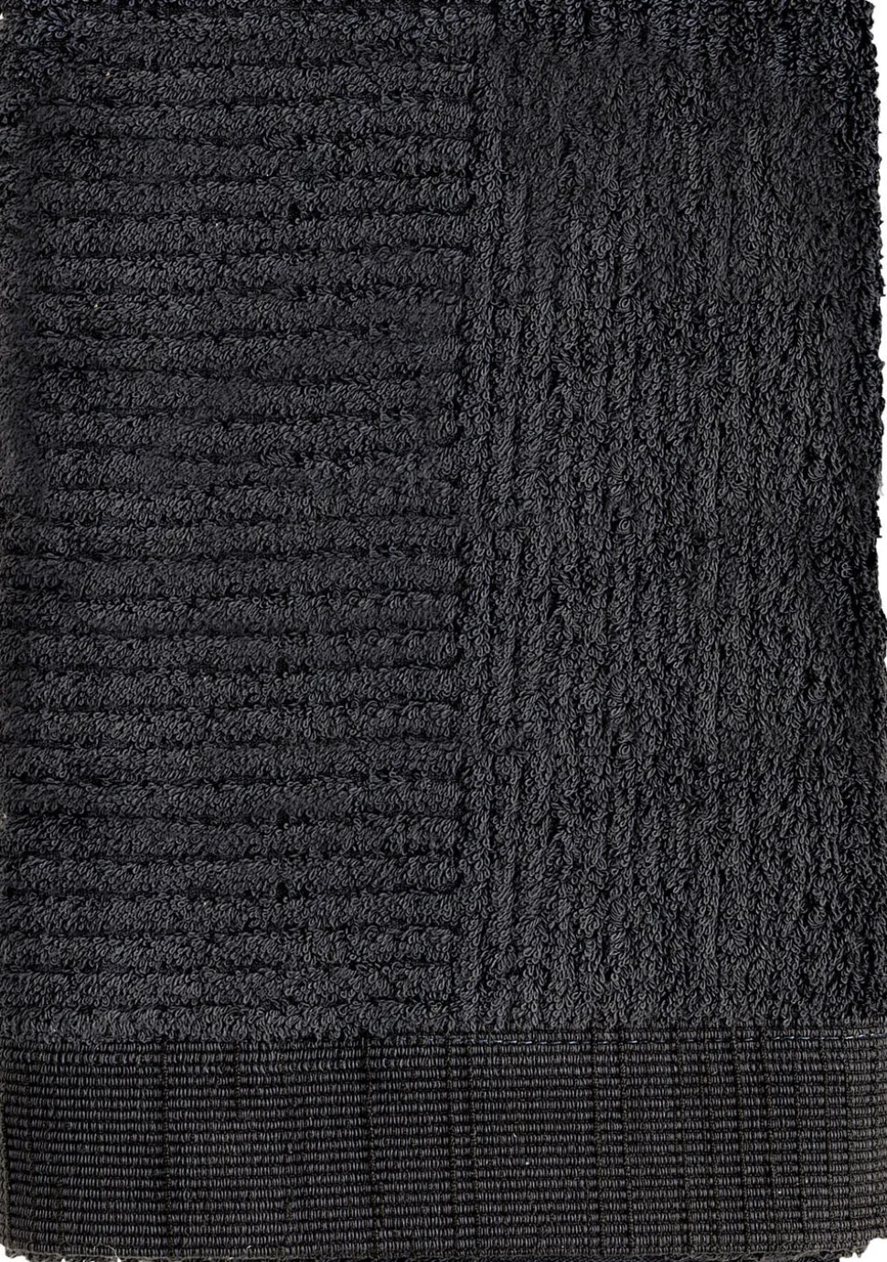 Håndklæde Sort Classic 50x70 cm.