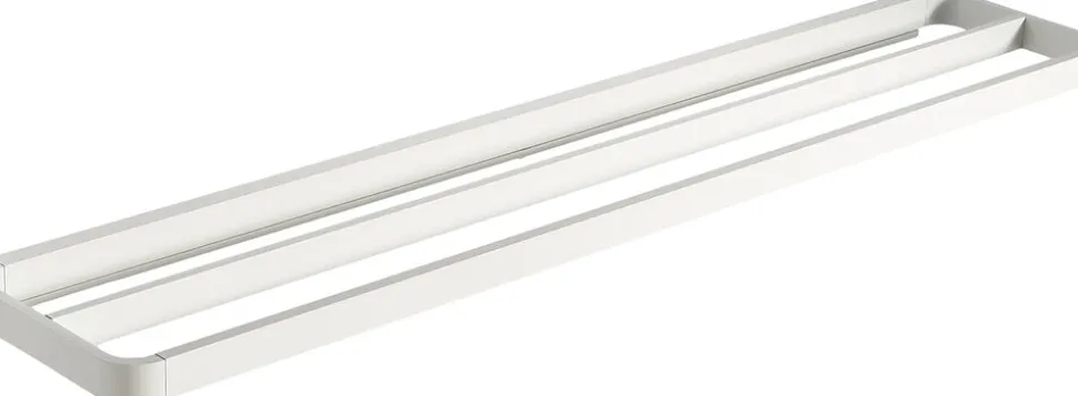 Håndklædestang dobbelt Rim 70x12 White