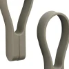 Håndklædestrop Loop magnet 2 stk. Taupe