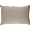 Hør gavlpude Beige 90x60 cm.