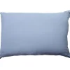 Hør vasket pude Kentucky Blue 60x90 Pantone 153915