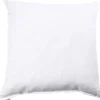 Hør vasket pude White 60x60