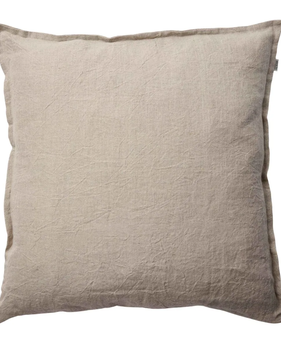 Hør vasket pude 60x60 Natural