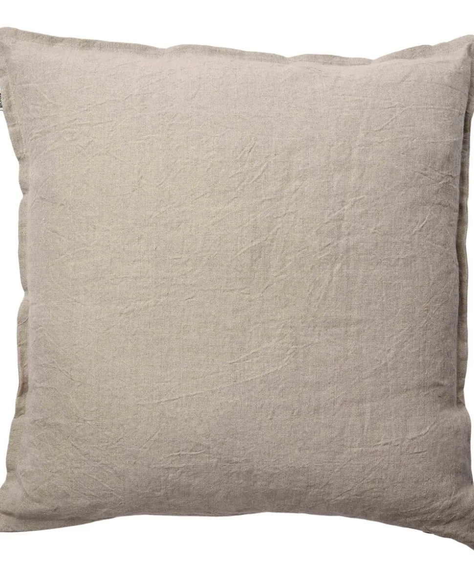 Hør vasket pude 60x60 Natural
