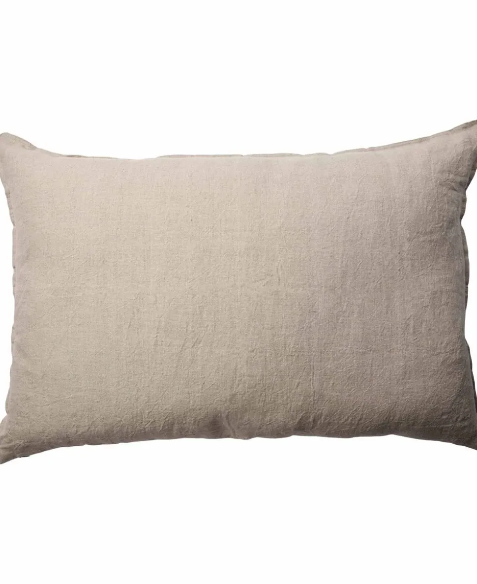 Hør vasket pude 60x90 Natural