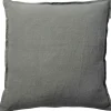 Hør vasket pude 50x50 Shadow