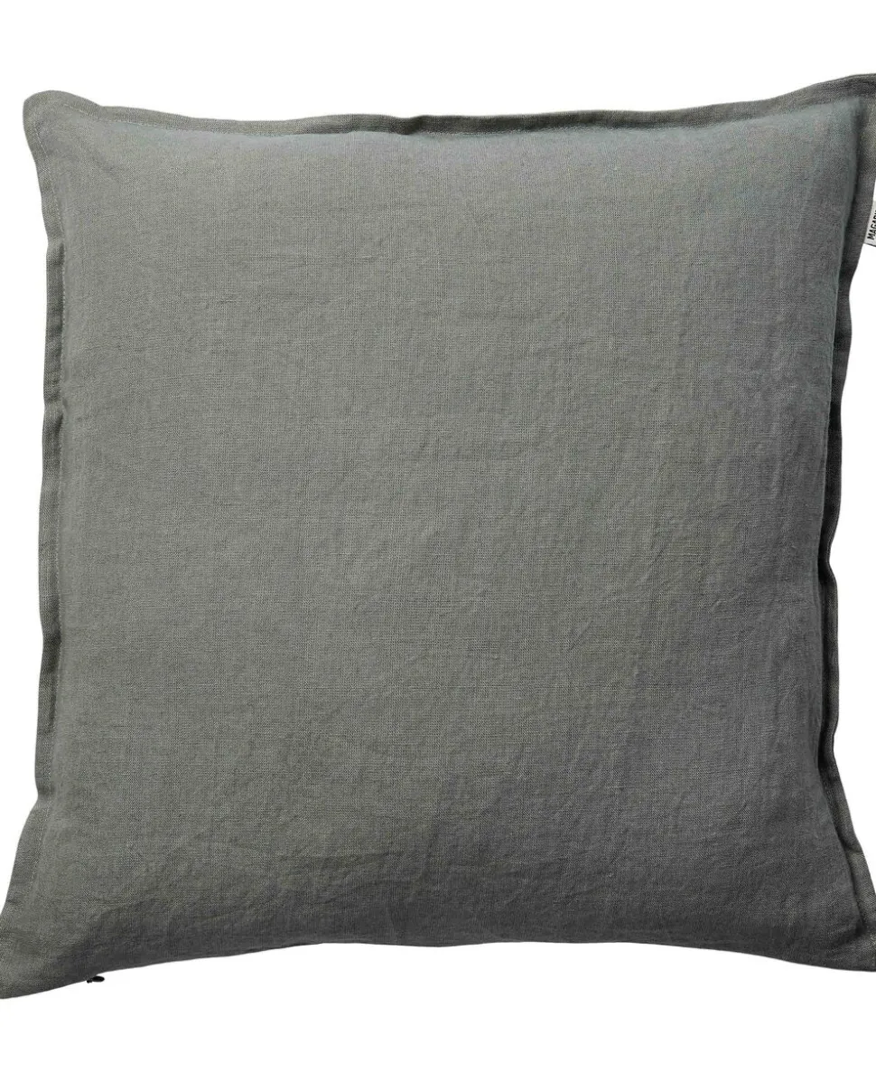 Hør vasket pude 50x50 Shadow