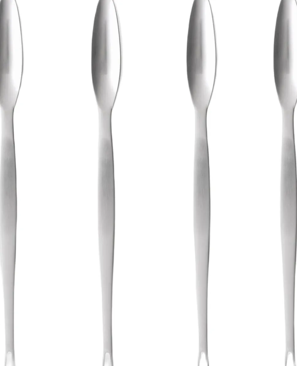 Hummergaffel Focus Steel 20,6 cm 4 stk. Mat stål