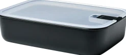 Husholdningsboks EasyClip 2250 ml Nordic black PP