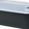 Husholdningsboks EasyClip 1500 ml Nordic black PP