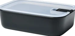 Husholdningsboks EasyClip 1500 ml Nordic black PP