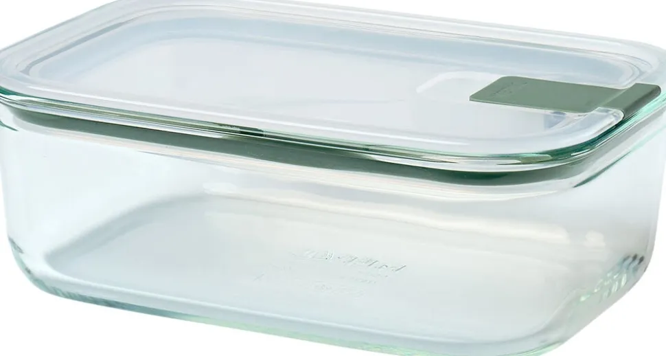 Husholdningsboks EasyClip 1000 ml Nordic sage Glas