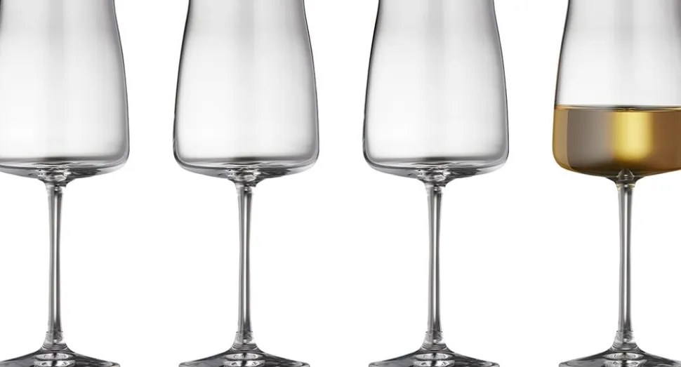 Hvidvinsglas Zero 43 cl 4 stk.